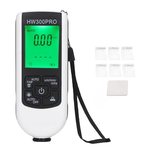 Digital Coating Thickness Gauge 0 to 2000UM Measuring Range Shutdown Function Paint Coating Meter with Portable Rope Digital Coating Thickness Gauge 0 to 2000UM Measuring Range Shutdown Function Paint Coating Meter with Portable Rope von BAPPRJJ