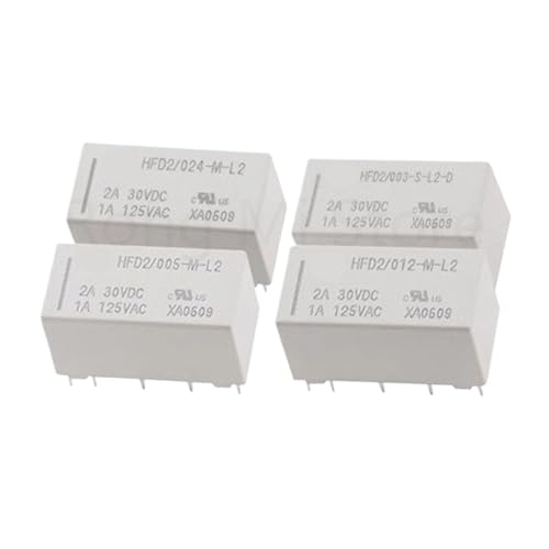 Magnetisches Verriegelungsrelais HFD2-003-M-L2 HFD2-005-M-L2 HFD2-012-M-L2 HFD2-024-M-L2 10-polig 1A 3V 5V 12V 24V(HFD2-005-M-L2) von BAPPRJJ