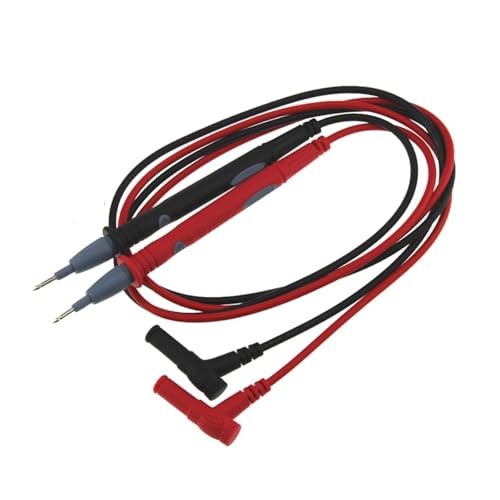 PT1003 Zangenamperemeter Multimeter Universal-Messkabel 20 A – PVC-Kabel – Draht Nadelspitze Tester Sonde Draht Stift Kabeltest(Red) von BAPPRJJ