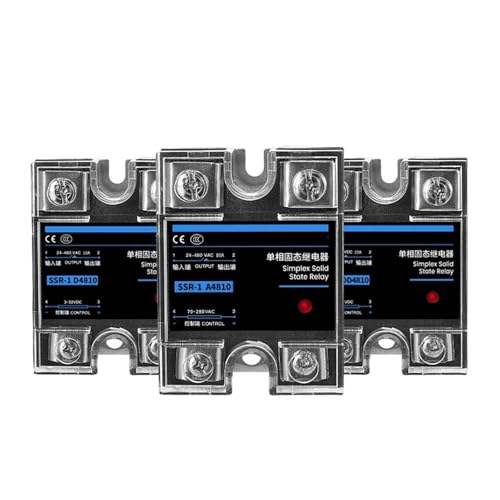 SSR-25DA SSR-40DA SSR-40AA Einphasiges Halbleiterrelais 10A 25A 40A 60A 80A 100A 120A DD DA AA-Modul zur Temperaturregelung(AC controlled AC,10A) von BAPPRJJ