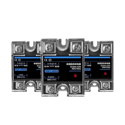 SSR-25DA SSR-40DA SSR-40AA Einphasiges Halbleiterrelais 10A 25A 40A 60A 80A 100A 120A DD DA AA-Modul zur Temperaturregelung(DC controlled DC,10A) von BAPPRJJ