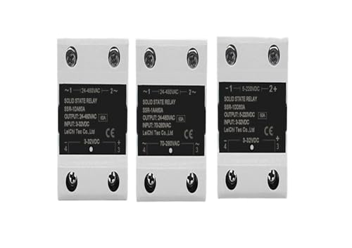 SSR-Halbleiterrelais, einphasiges Steuerrelais, 10 A, 25 A, 40 A, 60 A, 80 A, 100 A, 120 A, 200 A, 240 A(AC-AC,60A) von BAPPRJJ