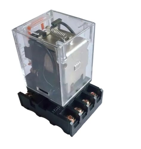 Zwischen relais MK2P-I MK2P MK3P kleine elektromagnetische relais mit basis DC12V DC24V AC12V AC24V AC110V AC220V(MK3P 11PIN,AC110V) von BAPPRJJ