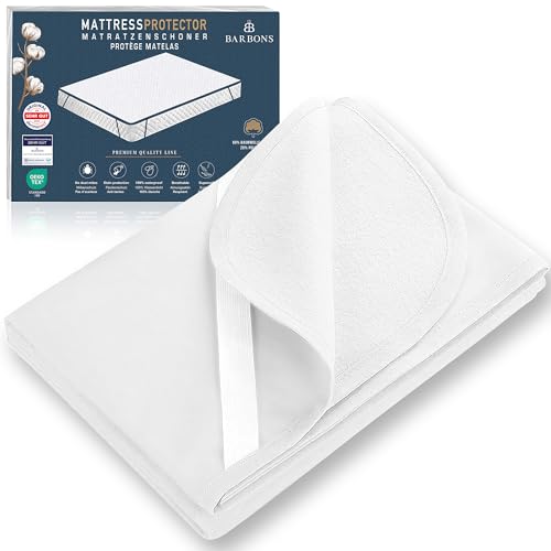 Barbons Matratzenschoner 120x190 wasserdicht - Matratzenschutz sowie eine inkontinenzauflage für Baby/Kinder (120x190 cm) von BARBONS