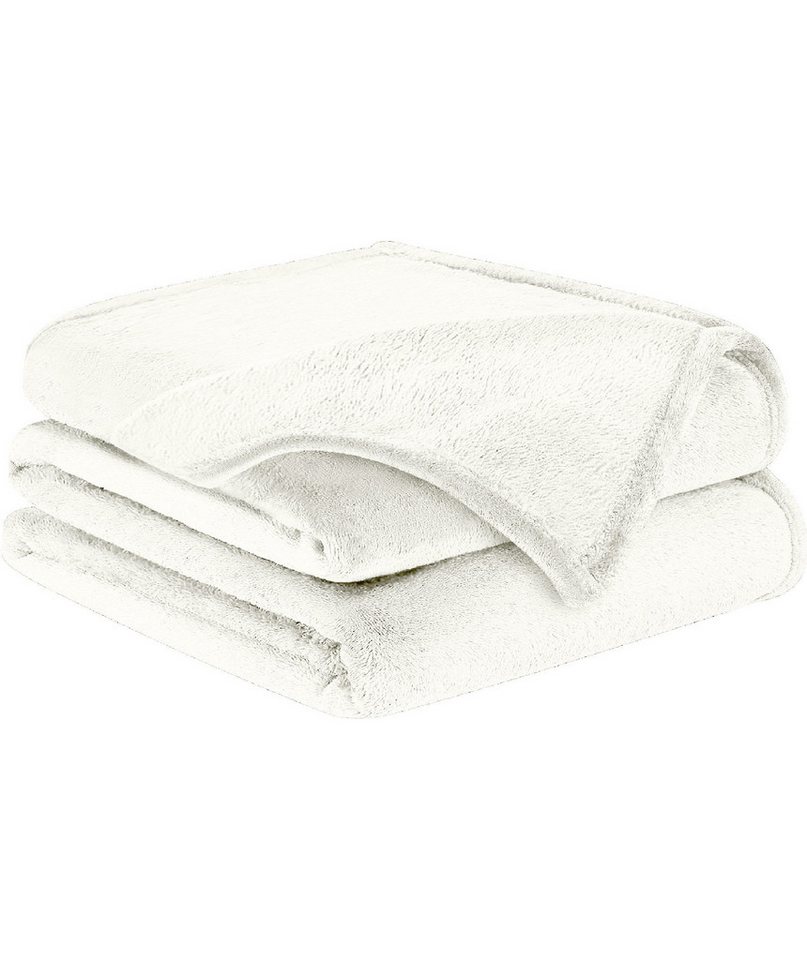 Wohndecke Flauschige Kuscheldecke, weiche Fleecedecke, Sofa Überwurfdecke, BARBONS von BARBONS