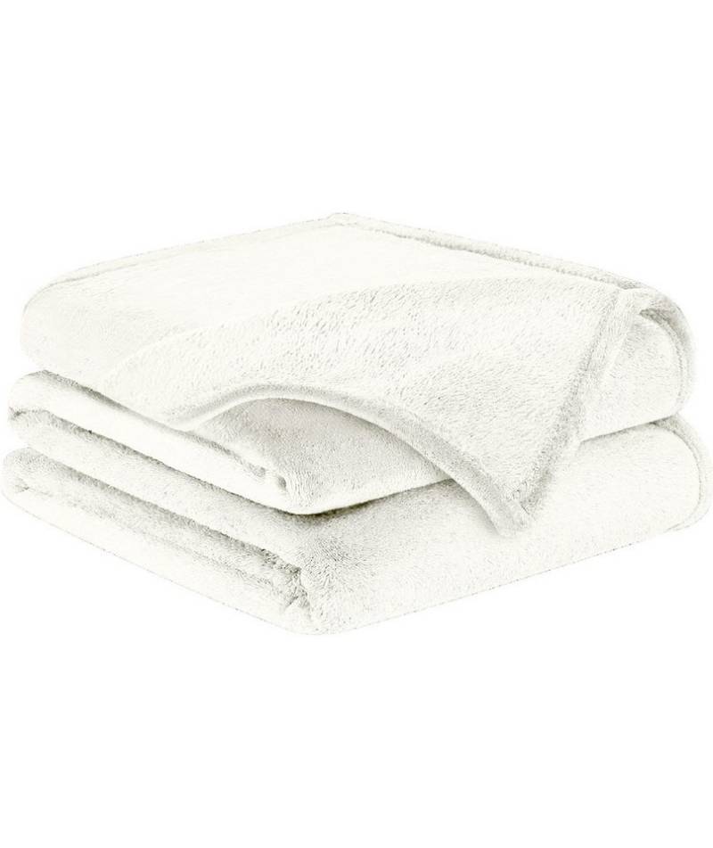 Wohndecke Flauschige Kuscheldecke, weiche Fleecedecke, Sofa Überwurfdecke, BARBONS von BARBONS