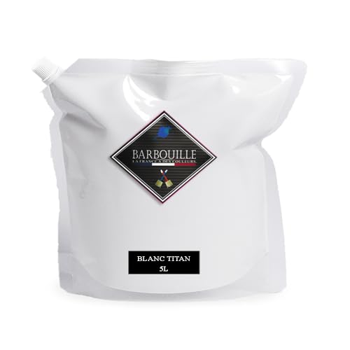 BARBOUILLE BAR-BARSC500BBB Unterlagen und Dämmstoffe für Böden, Weiß, 5 l von BARBOUILLE