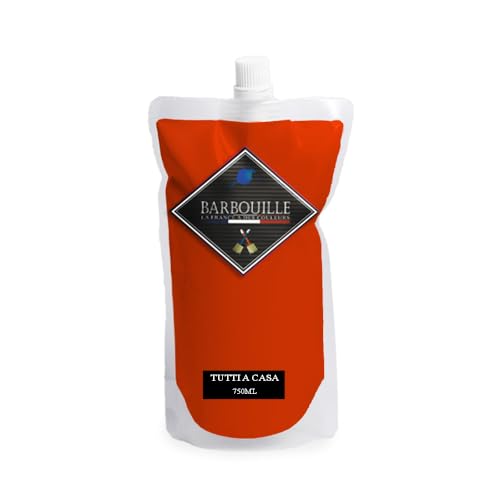 BARBOUILLE Waschbare Acrylfarbe Samt – Wände und Decken – 1 ltr Rot & Rosa – Tutti a Casa von BARBOUILLE