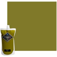 Seidenglänzende auswaschbare Acrylfarbe - Für Wände, Decken, Möbel und Holz - 1L - Brexit Green - Vert - Barbouille von BARBOUILLE