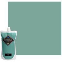 Seidenglänzende auswaschbare Acrylfarbe - Für Wände, Decken, Möbel und Holz - 1L - Ikonengrün - Vert - Barbouille von BARBOUILLE