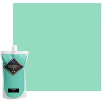 Seidenglänzende auswaschbare Acrylfarbe - Für Wände, Decken, Möbel und Holz - 2,5L - Opiumgrün - Vert - Barbouille von BARBOUILLE