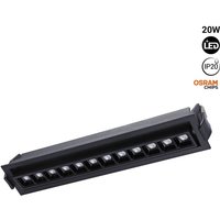 Barcelona Led - 20W LED-Einbauleuchte - schwenkbar - UGR18 - CRI90 - osram LEDs von BARCELONA LED