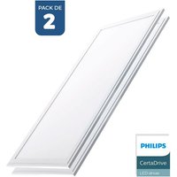 Barcelona Led - 2er Pack x Slim led Panels 120x30cm - Philips Treiber - 44W - von BARCELONA LED