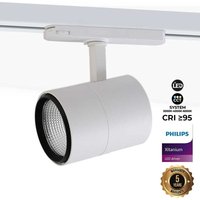 Barcelona Led - 3-Phasen LED-Schienenstrahler cct 42W - cri 95 - integrierter Barcelona Led - 3-Phasen LED-Schienenstrahler cct 42W - cri 95 - integrierter von BARCELONA LED