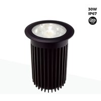 LED-Bodeneinbaustrahler -Warmweiß - Ø10cm- IP67 - 30W - 220v von BARCELONA LED