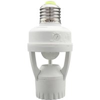Adapter für E27 LED-Lampe mit 360° PIR-Bewegungssensor IP20 Adapter für E27 LED-Lampe mit 360° PIR-Bewegungssensor IP20 von BARCELONA LED