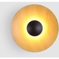 Design-LED-Wandleuchte 'Larson' - 12W Farbe Negro - Madera - Negro - Madera von BARCELONA LED