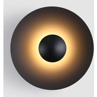 Designer LED-Wandleuchte „Larson“ - 18W - schwarz von BARCELONA LED