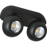 Barcelona Led - LED-Wandleuchte 'look- 2' 18W cri 90 Farbe Schwarz - Schwarz von BARCELONA LED