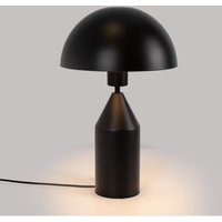 Barcelona Led - Metall-Tischleuchte 'Cutt' - E27 / Inspiriert von 'Atollo'. Farbe Schwarz - Schwarz von BARCELONA LED