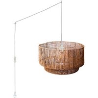 Barcelona Led - Pendelleuchte aus Jute "Bali" mit Schalter und Stecker Barcelona Led - Pendelleuchte aus Jute "Bali" mit Schalter und Stecker von BARCELONA LED