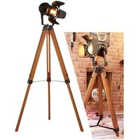 Vintage Stehleuchte cinema mit Stativ 139cm Vintage Stehleuchte cinema mit Stativ 139cm von BARCELONA LED