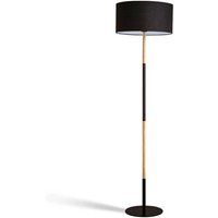 Class' Stehlampe aus Holz Farbe Schwarz - Schwarz von BARCELONA LED