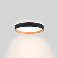 CCT LED Deckenleuchte in Holzoptik 24W Ø40cm von BARCELONA LED
