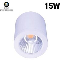 Barcelona Led - cct mini 'gess' Deckenleuchte cob 15W IP54 Farbe Weiß - Weiß von BARCELONA LED