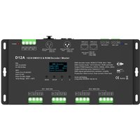 DMX512 Decoder 12-24V DC - 5A/Kanal - 12 Kanäle - OLED Display DMX512 Decoder 12-24V DC - 5A/Kanal - 12 Kanäle - OLED Display von BARCELONA LED