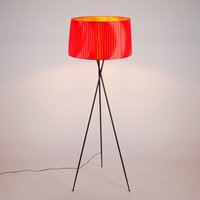 Dreibein-Stehlampe „CEP“ - Baumwollschirm - E27 von BARCELONA LED