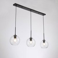 Dreifache Pendelleuchte "Merce" aus Glas - 3 x E27 von BARCELONA LED