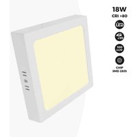 Barcelona Led - Eckige LED-Deckenleuchte 18W High Efficiency Barcelona Led - Eckige LED-Deckenleuchte 18W High Efficiency von BARCELONA LED