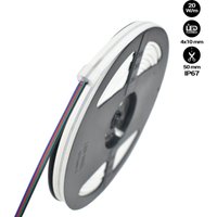 Flexibler RGB LED Neon Schlauch - 24 V DC - 4x10 mm - 5 m - von BARCELONA LED