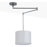 Gelenkige Pendelleuchte 'neck'. Farbe Chrom - Chrom von BARCELONA LED