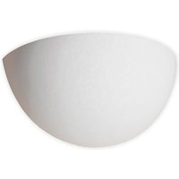 Gips-Wandleuchte HALF E14 von BARCELONA LED