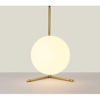 Glaskugel-Tischlampe "octo 200" - E27 - ø 22cm Glaskugel-Tischlampe "octo 200" - E27 - ø 22cm von BARCELONA LED