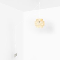 Hängelampe aus Korb "JENSEN" - Ø40cm - Mit Schalter und Stecker Hängelampe aus Korb "JENSEN" - Ø40cm - Mit Schalter und Stecker von BARCELONA LED
