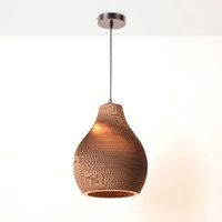 Hängelampe aus Wellpappe "ONDARA" - E27 Hängelampe aus Wellpappe "ONDARA" - E27 von BARCELONA LED