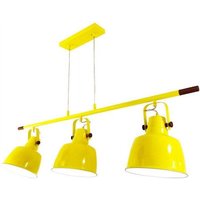 Kukka' dreifach ausgerichtete Pendelleuchte Farbe Gelb - Gelb von BARCELONA LED