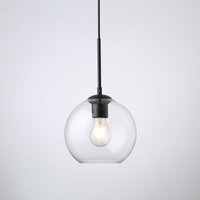 Barcelona Led - Kristall-Pendelleuchte 'Cleire' - E27 Farbe Schwarz - Schwarz von BARCELONA LED