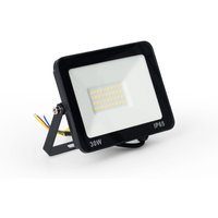 Led Außenstrahler - 30W - 95lm/W - IP65 - Schwarz von BARCELONA LED