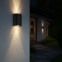 LED-Außenwandleuchte "Asas" Up-down - 6W - IP54 von BARCELONA LED