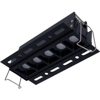 LED Einbaustrahler Gipskarton 12W UGR18 CRI90 eckig Trimless von BARCELONA LED