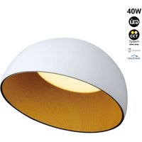 LED-Hängeleuchte 'Mulen' - Holzoptik - cct 3000K - 4000K - 40W Farbe Weiß - Weiß von BARCELONA LED