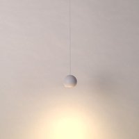 LED-Hängeleuchte für 48V-Magnetprofil "SELENE" - 9W - 2700K - von BARCELONA LED