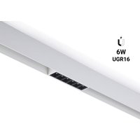 Barcelona Led - LED-Schienenleuchte für Magnetschiene 48V - 6W - UGR16 - Weiß von BARCELONA LED