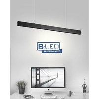 Barcelona Led - LED-Pendelleuchte 30W 120cm 2750lm niedrig UGR16 Farbe Schwarz - Schwarz von BARCELONA LED