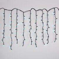 Led Vorhang 1,5m x 90cm - 100 Lichter Kaltweiß von BARCELONA LED