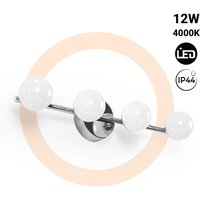 LED-Wandlampe für das Bad - Frontkugeln - 12W - 4000K LED-Wandlampe für das Bad - Frontkugeln - 12W - 4000K von BARCELONA LED